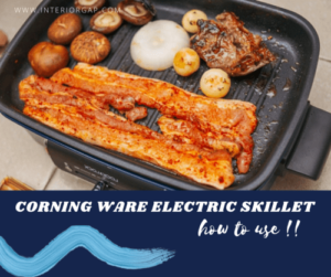 how to use corning ware electric skillet