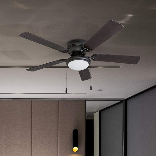 Installing a Ceiling Fan to Turn a Den into a Bedroom