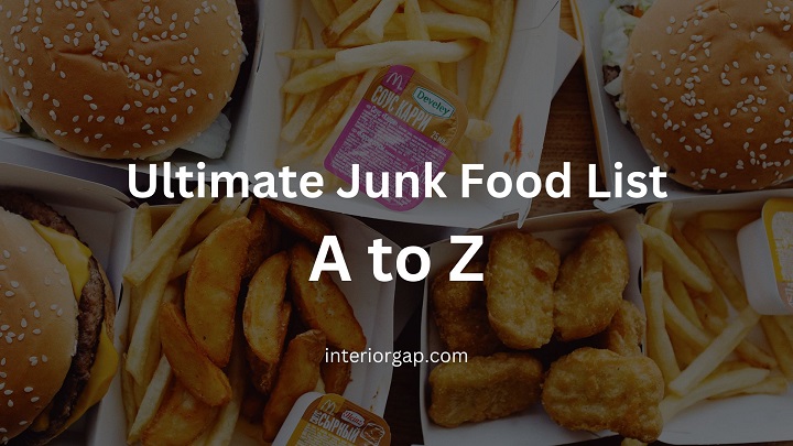 The Ultimate Junk Food List